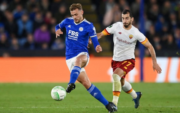 Ліга конференцій: Рома та Лестер грають унічию, Фейєноорд перемагає Ліга конференцій: Рома та Лестер грають унічию, Фейєноорд перемагає