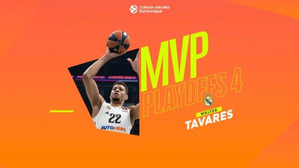 Гравця &ldquo;Реала&rdquo; вдруге поспіль визнано MVP туру в Євролізі