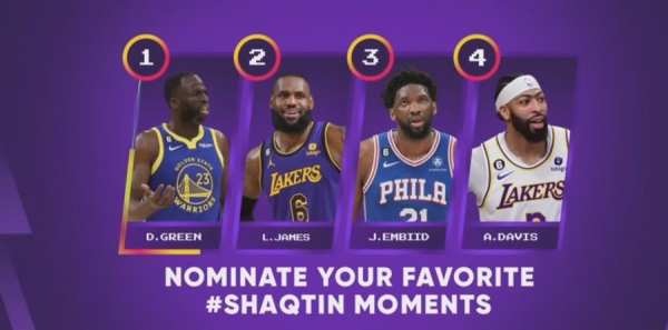 Леброн і Ембіід – у новому випуску Shaqtin’ A Fool Леброн і Ембіід – у новому випуску Shaqtin’ A Fool