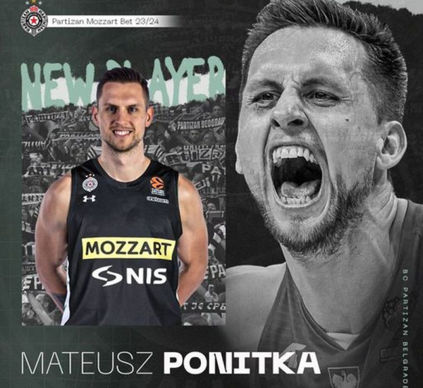 Офіційно: Матеуш Понітка підписав контракт з клубом Євроліги