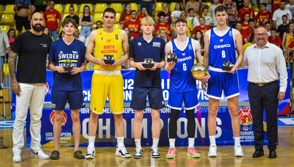 Український форвард увійшов до символічної п&rsquo;ятірки Євробаскету U-20 у Дивізіоні Б