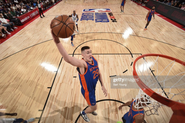 Дмитро Скапінцев вдало дебютував у Літній лізі за &ldquo;Нікс&rdquo;