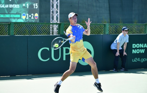 Кубок Девіса: Крутих відновив рівновагу у матчі з Колумбією Кубок Девіса: Крутих відновив рівновагу у матчі з Колумбією