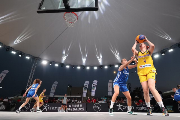 Збірна України 3х3 посіла 5 місце на чемпіонаті Європи U-17