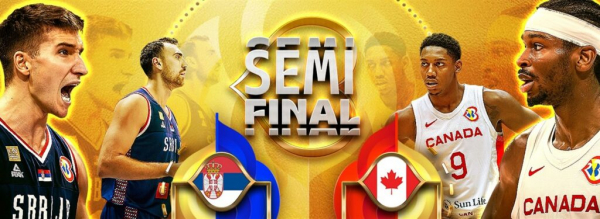 Півфінал ЧС-2023. Сербія &mdash; Канада 95:86
