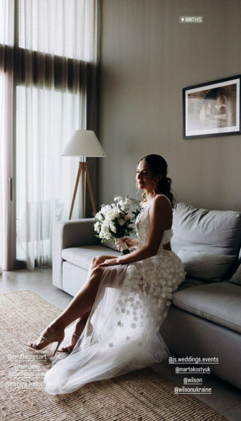 Костюк вийшла заміж і показала весільні фото Костюк вийшла заміж і показала весільні фото