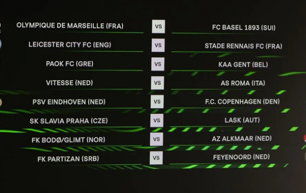 Ліга коференцій: Безус зіграє з ПАОКом, Качараба – з ЛАСКом Ліга коференцій: Безус зіграє з ПАОКом, Качараба – з ЛАСКом
