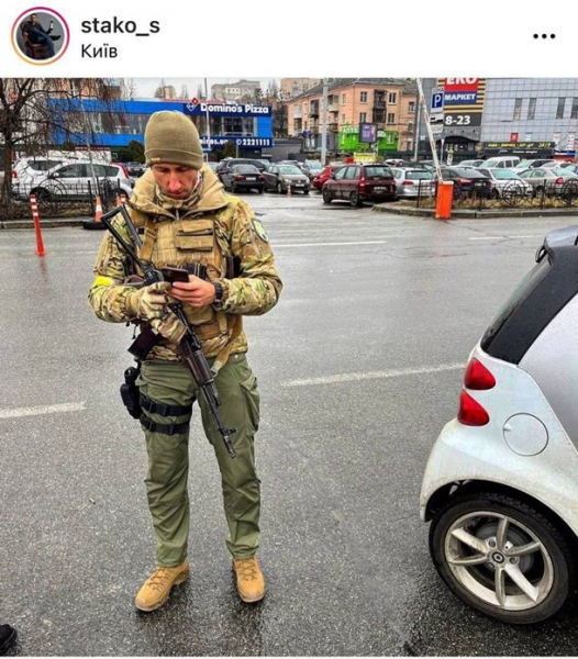 Стаховський показав, як захищає Київ Стаховський показав, як захищає Київ