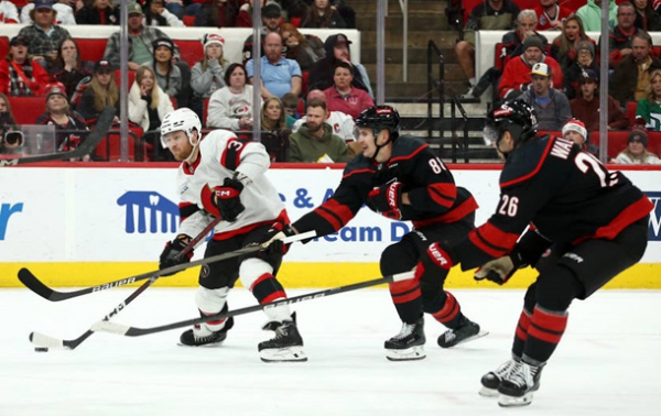 НХЛ: Оттава неочікувано обіграла Кароліну НХЛ: Оттава неочікувано обіграла Кароліну