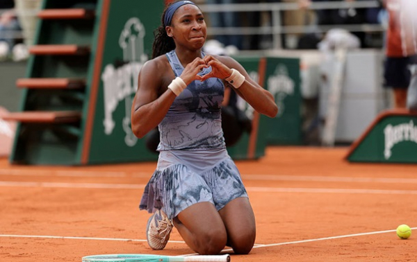 Американці Гофф вперше підкорився Ролан Гаррос з перемогою над Сабаленкою Американці Гофф вперше підкорився Ролан Гаррос з перемогою над Сабаленкою