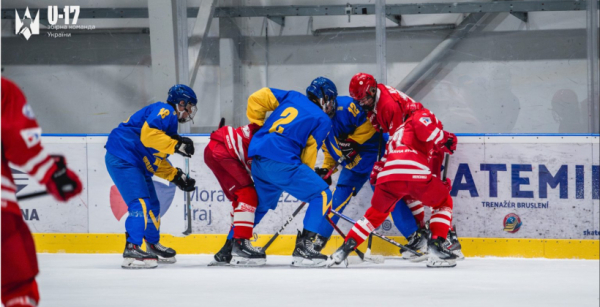 Збірна України U-17 з хокею посіла друге місце на турнірі Ostrava Cup